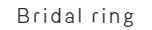 Bridal ring top
